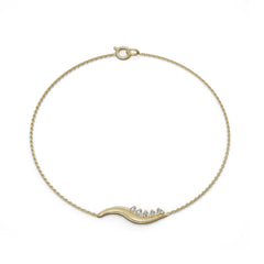 צמיד הליה זהב ויהלומים