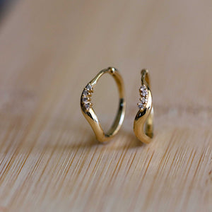 עגילי חישוק הליה