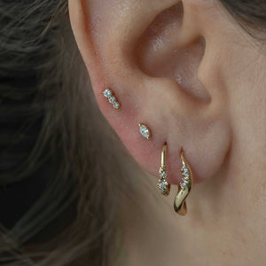 עגילי חישוק הליה