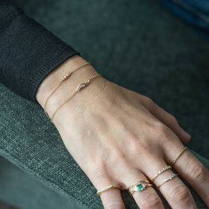 צמיד זהב ויהלומים אלמה