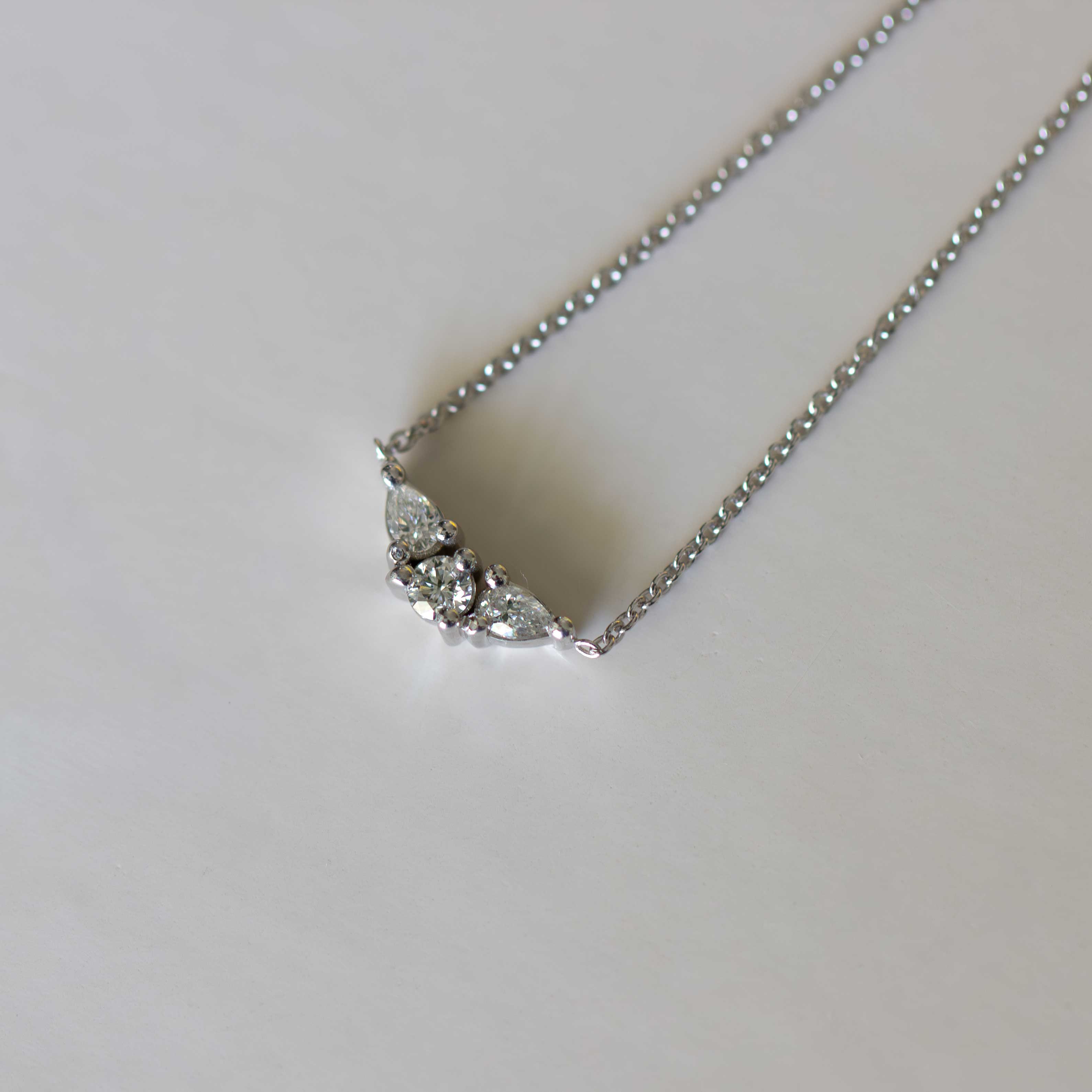 שרשרת יהלומים אופליה