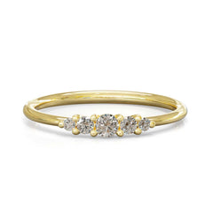 טבעת יהלומים נטע