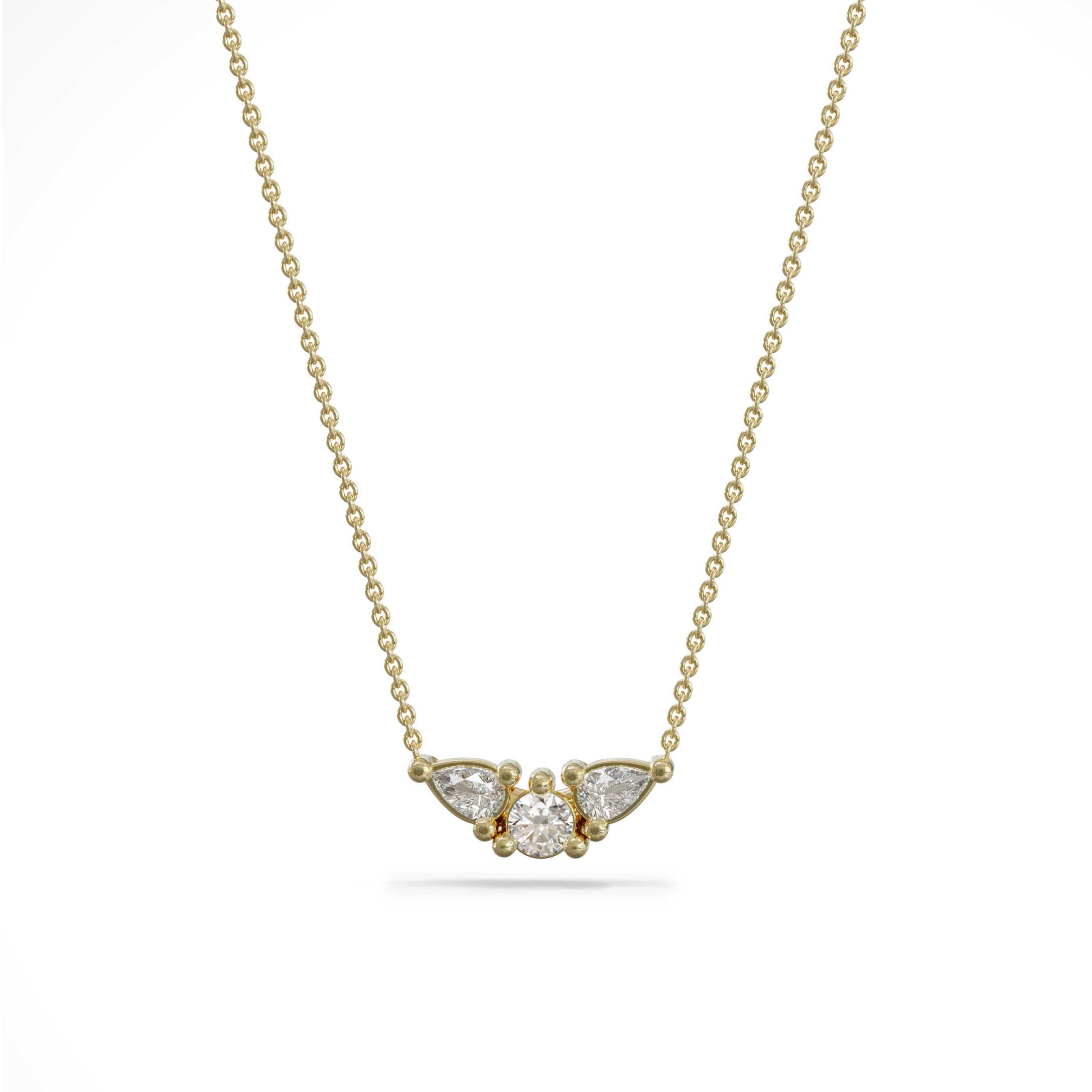 שרשרת יהלומים אופליה