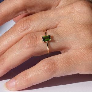 טבעת קטיה טורמלין ירוק