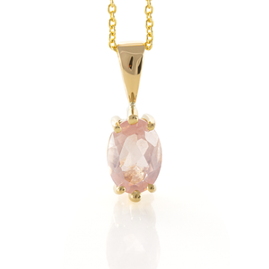 שרשרת אמיליה רוז קוורץ