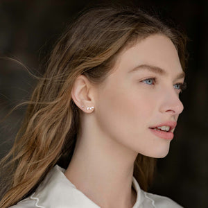 עגילי יהלומים מירנדה